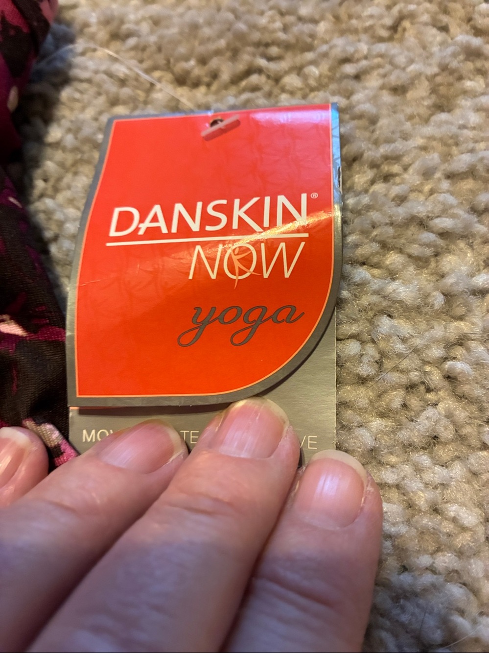 Danskin Pink & Magenta Patterned Athletic Tank - Picture 4 of 8